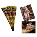 Women Body Art Organic Herbal Henna Cone--JadeMoghul Inc.