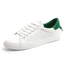 Women Breathable Mesh Comfortable walking/ Running Shoes-17102 white green-5-JadeMoghul Inc.