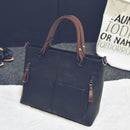 Women Casual Patent Leather Hand Bag-black-beautiful bag-JadeMoghul Inc.