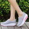 Women Casual Summer Mesh Slip On walking Shoes-3380 gray-4.5-JadeMoghul Inc.