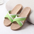 Women Colorful Cotton Straps Beach Sandals / Slippers-25-6-JadeMoghul Inc.