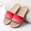 Women Colorful Cotton Straps Beach Sandals / Slippers-25-6-JadeMoghul Inc.