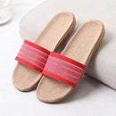 Women Colorful Cotton Straps Beach Sandals / Slippers-25-6-JadeMoghul Inc.