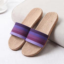 Women Colorful Cotton Straps Beach Sandals / Slippers-25-6-JadeMoghul Inc.