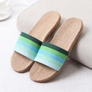 Women Colorful Cotton Straps Beach Sandals / Slippers-25-6-JadeMoghul Inc.