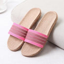 Women Colorful Cotton Straps Beach Sandals / Slippers-25-6-JadeMoghul Inc.