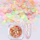 Women Colorful Round Nail Sequins Flakes Nail Art-Color 10-JadeMoghul Inc.