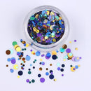 Women Colorful Round Nail Sequins Flakes Nail Art-Color 28-JadeMoghul Inc.