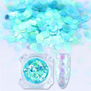 Women Colorful Round Nail Sequins Flakes Nail Art-Color 3-JadeMoghul Inc.