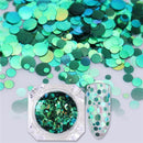 Women Colorful Round Nail Sequins Flakes Nail Art-Color 9-JadeMoghul Inc.