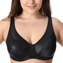 Women's Lingerie - Full Coverage No Padding Underwire Minimizer Bra