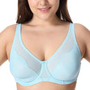 Women's Lingerie - Full Coverage No Padding Underwire Minimizer Bra