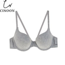 Women Comfortable Cotton Underwire Push Up Bra