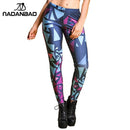 Women Cool Printed Leggings/Workout Pants-KDK1480-L-JadeMoghul Inc.