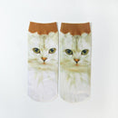 Women Cute 3D Printed Ankle Length Socks-HZM-JadeMoghul Inc.