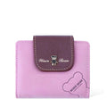 Women Cute Bear Charm Wallet With Multiple Pockets-Pink-JadeMoghul Inc.