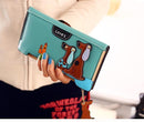 Women Cute Dog Applique Zippered Wallet With Multiple Compartments-7-JadeMoghul Inc.