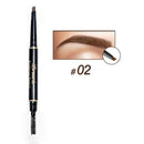Women Dual Ended Eyebrow Self Sharpening Enhancer Wax Pencil And Brush-2-JadeMoghul Inc.