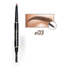 Women Dual Ended Eyebrow Self Sharpening Enhancer Wax Pencil And Brush-3-JadeMoghul Inc.