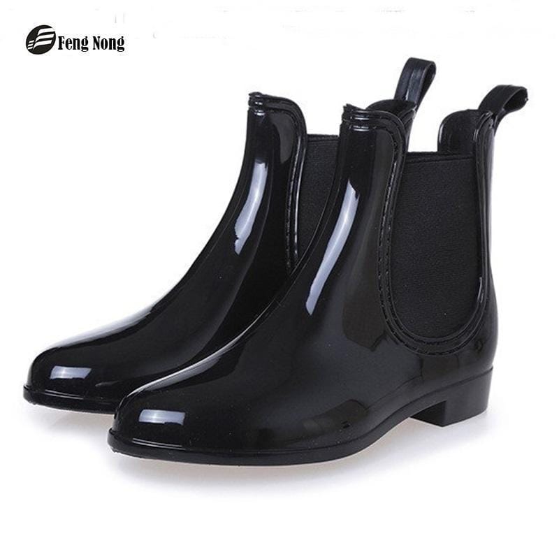 Women easy Slip Ankle Boots