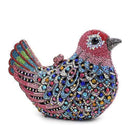 Women Exclusive Metal Bird Evening Clutch With Heavy Crystal Detailing-ColourB-JadeMoghul Inc.