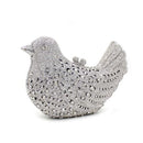 Women Exclusive Metal Bird Evening Clutch With Heavy Crystal Detailing-Silver-JadeMoghul Inc.
