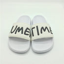 Women Faux Fur / Silk Bow Detailed Beach Rubber Slippers-2-6-JadeMoghul Inc.