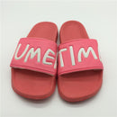 Women Faux Fur / Silk Bow Detailed Beach Rubber Slippers-4-6-JadeMoghul Inc.