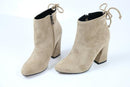 Women Faux Suede Ankle Length Winter Boots