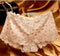 Women Floral Lace Boyshort Panties-skin color-M-JadeMoghul Inc.