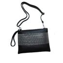 Women Formal Envelope Clutch With Metal Chain Detailing