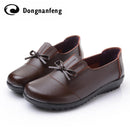 Women Genuine Cow Leather Loafers With Bow Detailing-BLACK-4-JadeMoghul Inc.