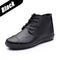 Women Genuine Leather Ankle Length Lace Up Oxford Boots