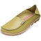 Women Genuine Leather Candy Color Summer Loafers-Fruit Green-5-JadeMoghul Inc.