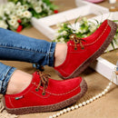 Women Genuine Leather Comfortable loafers/ Walking Shoes