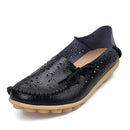Women Genuine Leather Summer loafers With Cut Work Floral Detailing-White-11.5-JadeMoghul Inc.
