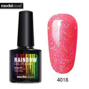 Women Glitter Gloss Finish UV Gel Polish Lacquer-4018-JadeMoghul Inc.