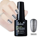 Women Glitter Nail Art Platinum UV Gel Nail Polish-58005-JadeMoghul Inc.