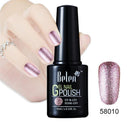 Women Glitter Nail Art Platinum UV Gel Nail Polish-58010-JadeMoghul Inc.