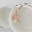 Women Gold , Silver Plated Tree Of Life Design Pendant With Chain