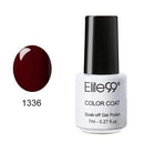 Women Gorgeous Color Gloss / Glitter UV Gel Nail Polish Lacquer-1336 Beet Red-JadeMoghul Inc.