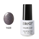 Women Gorgeous Color Gloss / Glitter UV Gel Nail Polish Lacquer-1428 Pearl Grey-JadeMoghul Inc.