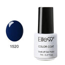 Women Gorgeous Color Gloss / Glitter UV Gel Nail Polish Lacquer-1520 Cornflower Blue-JadeMoghul Inc.