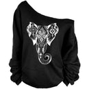 Women Harajuku Assorted Printed Long Sleeve Open Shoulder Streetwear-as show-One Size-JadeMoghul Inc.