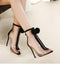 Women High Heel Peep Toe Transparent Clear Ankle Boots-black-5-JadeMoghul Inc.