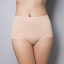 Women High Rise Comfortable And Cool Bamboo Fiber Panties-beige-L-JadeMoghul Inc.
