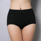 Women High Rise Comfortable And Cool Bamboo Fiber Panties-black-L-JadeMoghul Inc.