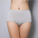 Women High Rise Comfortable And Cool Bamboo Fiber Panties-Grey-L-JadeMoghul Inc.