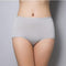 Women High Rise Comfortable And Cool Bamboo Fiber Panties-Grey-L-JadeMoghul Inc.