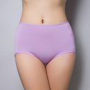 Women High Rise Comfortable And Cool Bamboo Fiber Panties-lavender-L-JadeMoghul Inc.